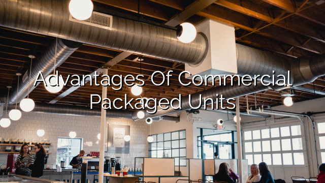 Advantages of Commercial Packaged Units