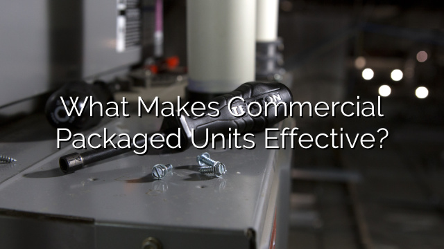 What Makes Commercial Packaged Units Effective?