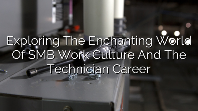 Exploring the Enchanting World of SMB Work Culture and the Technician Career